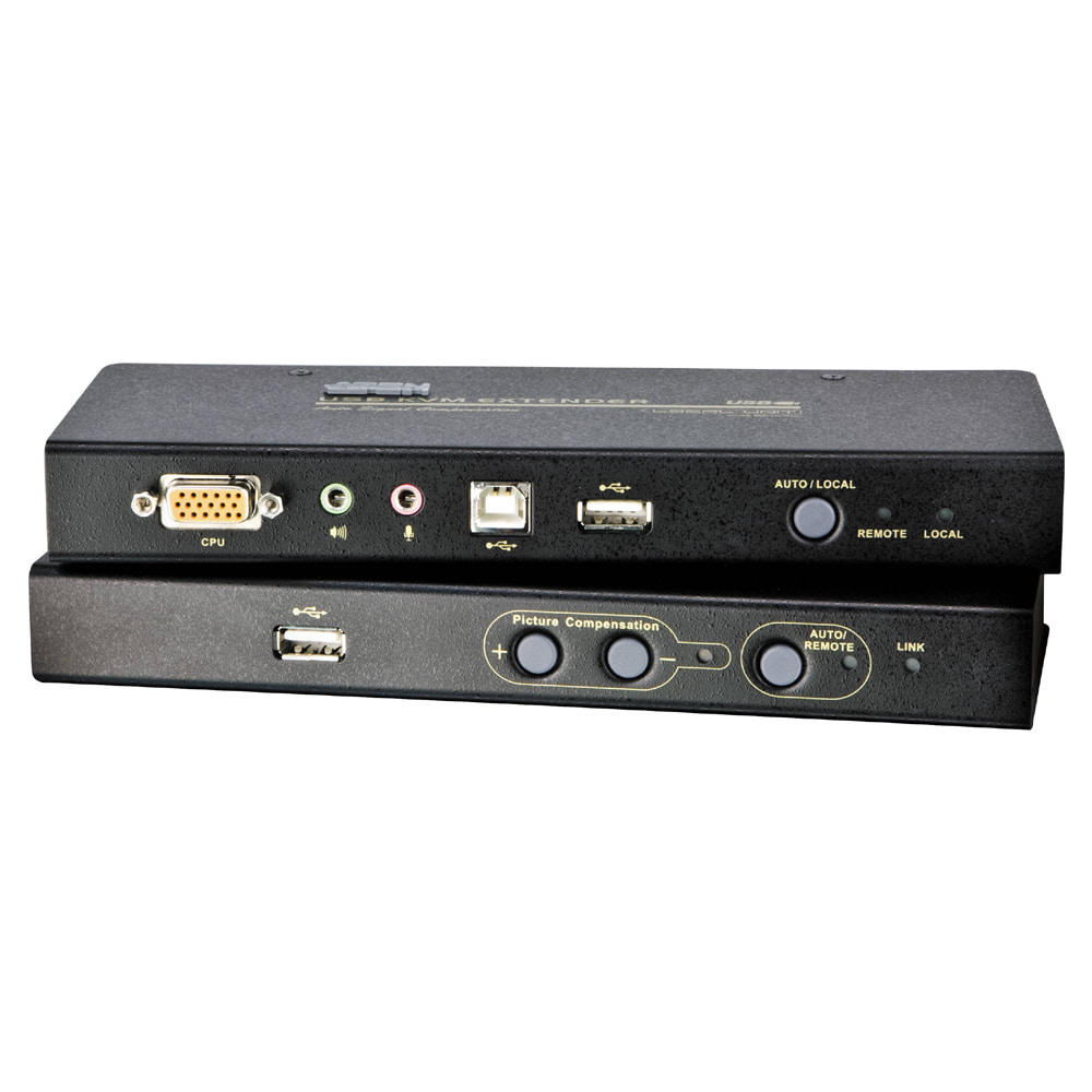 ATEN CE800B USB KVM 연장기 오디오지원 최대 250m